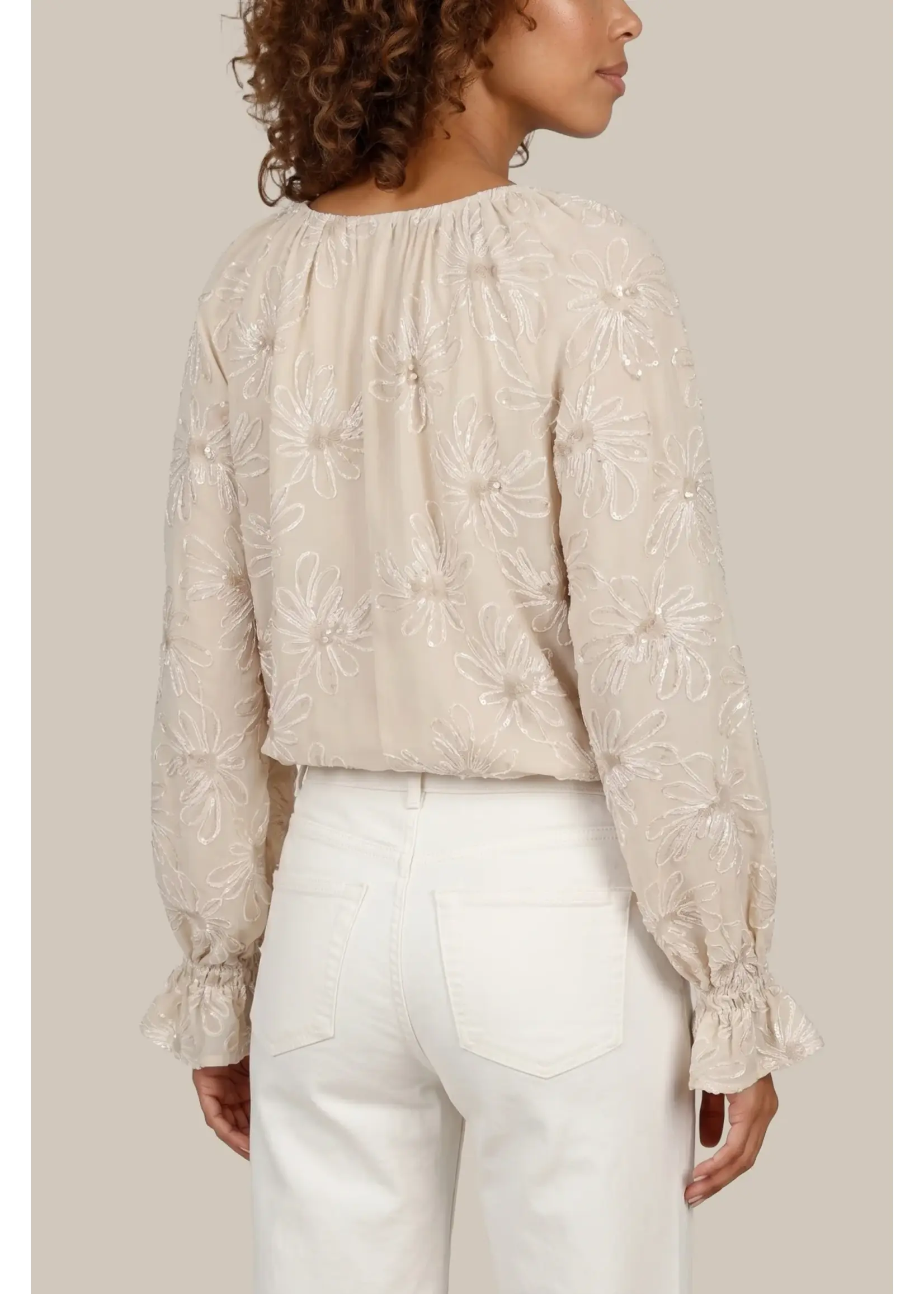 G MAXX FRIDA BLOUSE SAND 26NOG21-014