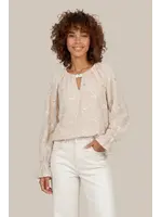G MAXX FRIDA BLOUSE SAND