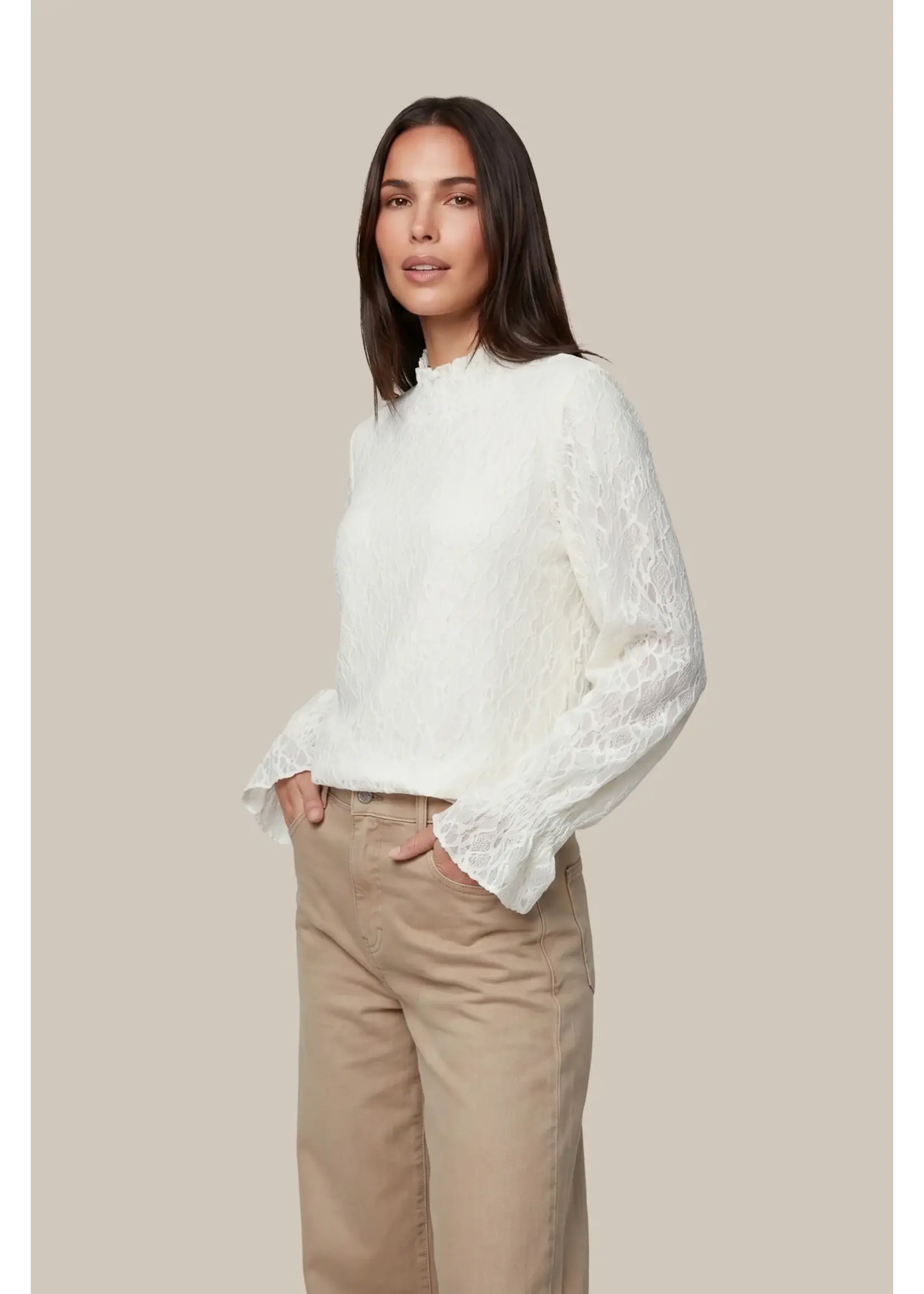 G MAXX EABHA TOP WOOL WHITE 26GNOG03-016