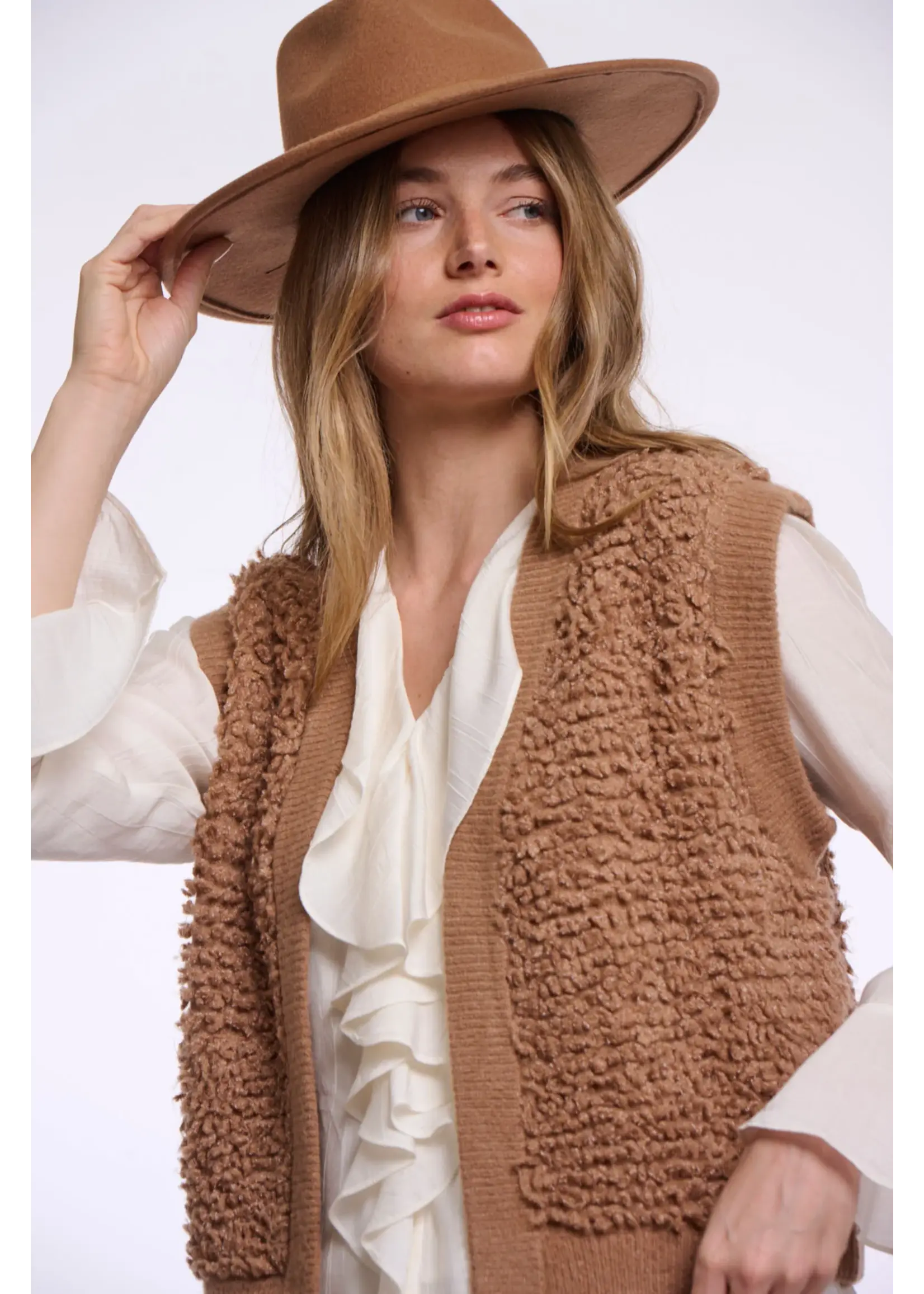 RINO & PELLE VALERIO HAT CINNAMON TOAST 7002611/11163