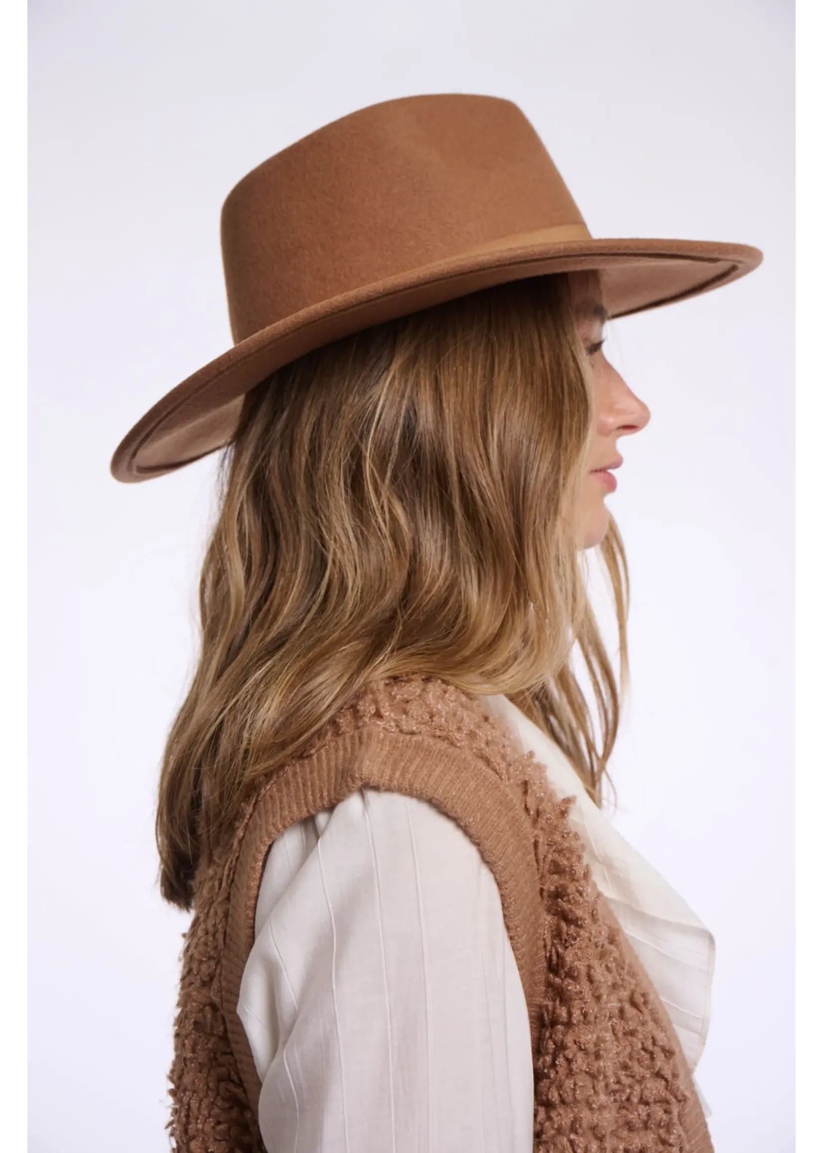 RINO & PELLE VALERIO HAT CINNAMON TOAST 7002611/11163