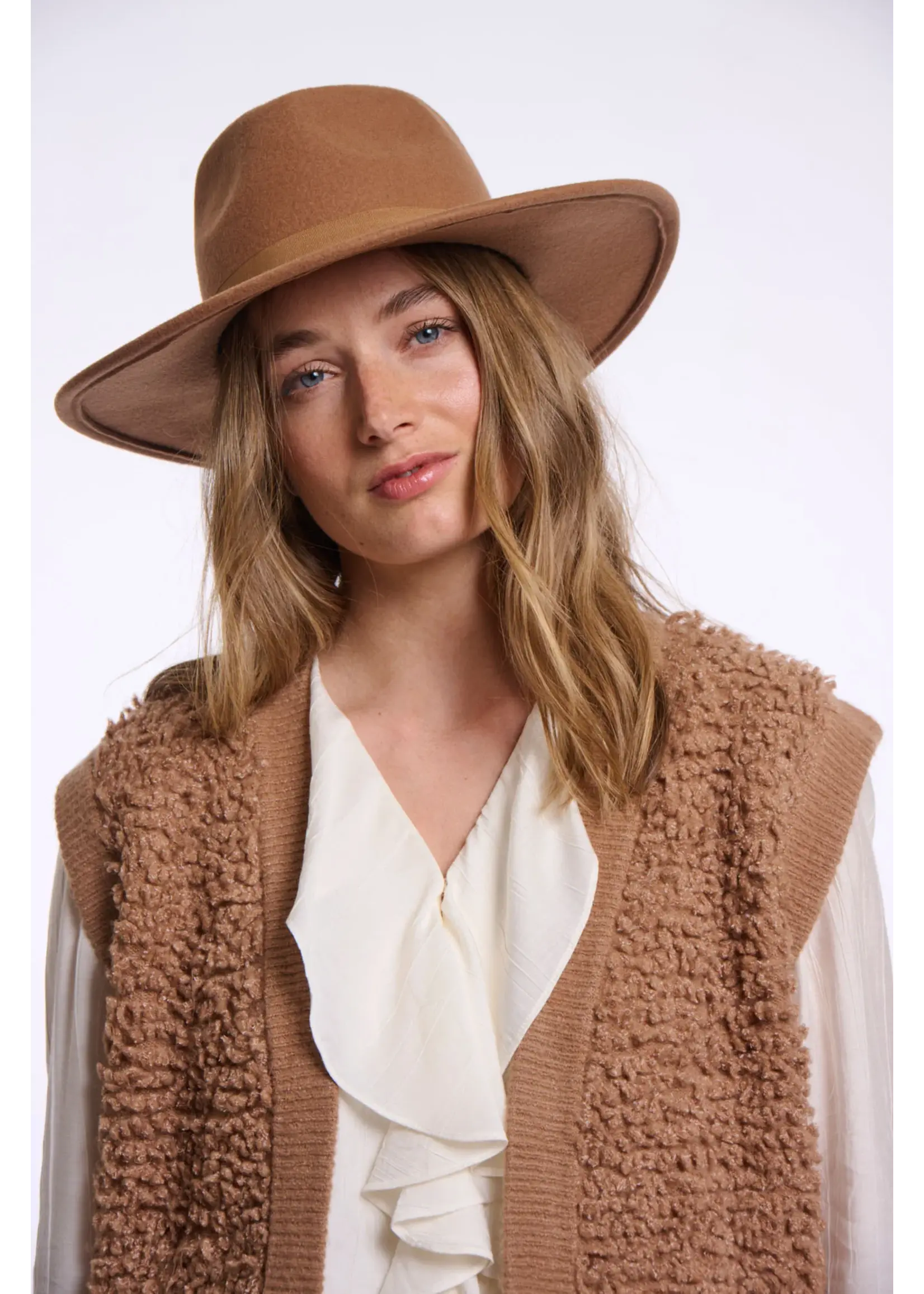RINO & PELLE VALERIO HAT CINNAMON TOAST 7002611/11163