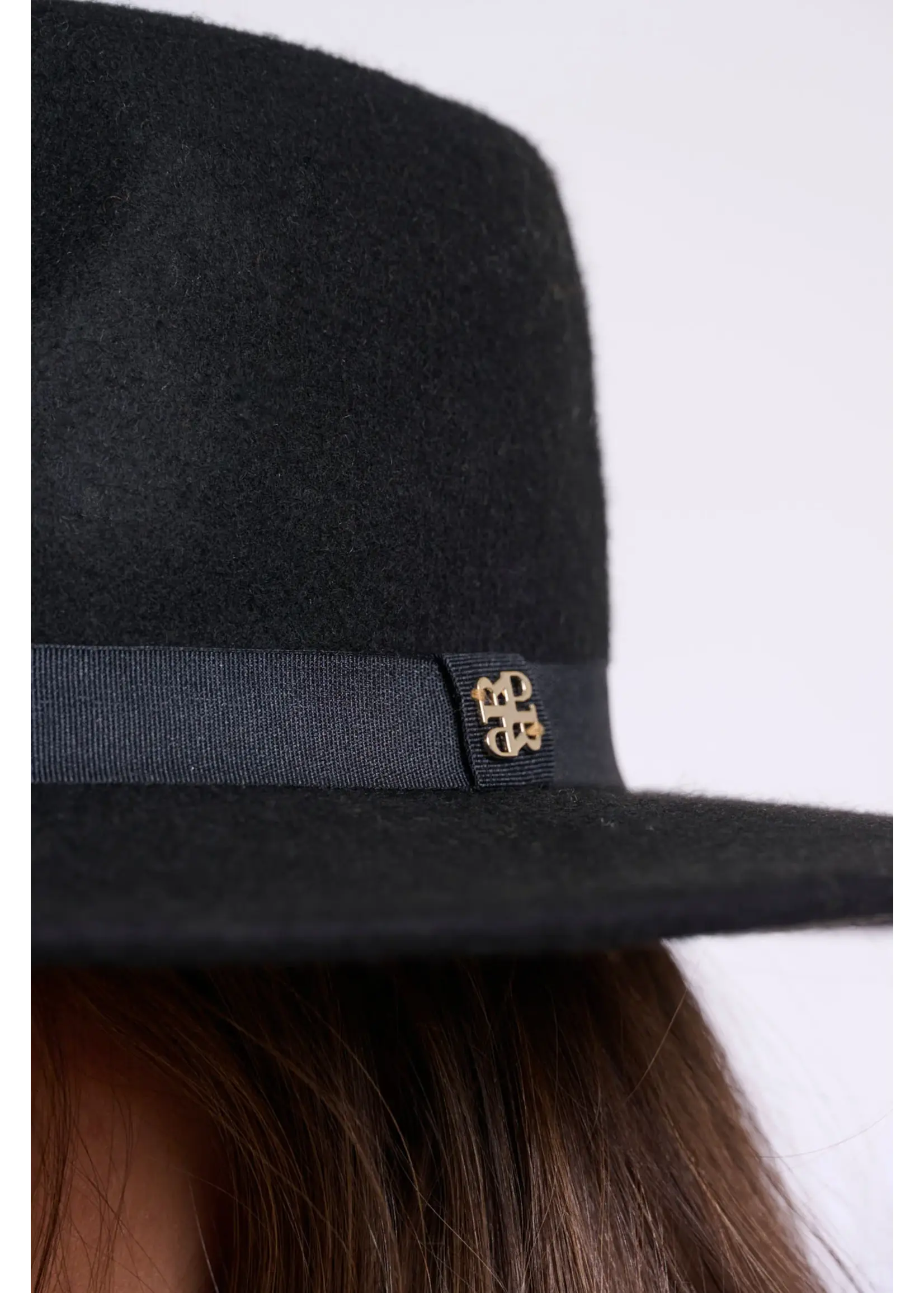 RINO & PELLE VALERIO HAT  BLACK 7002611/9900