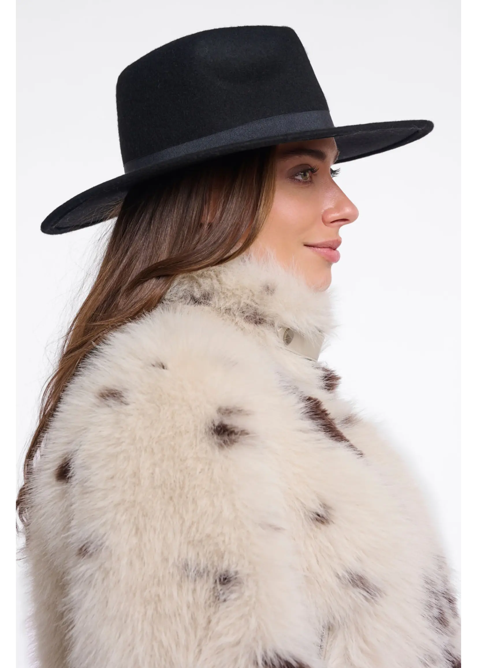RINO & PELLE VALERIO HAT  BLACK 7002611/9900