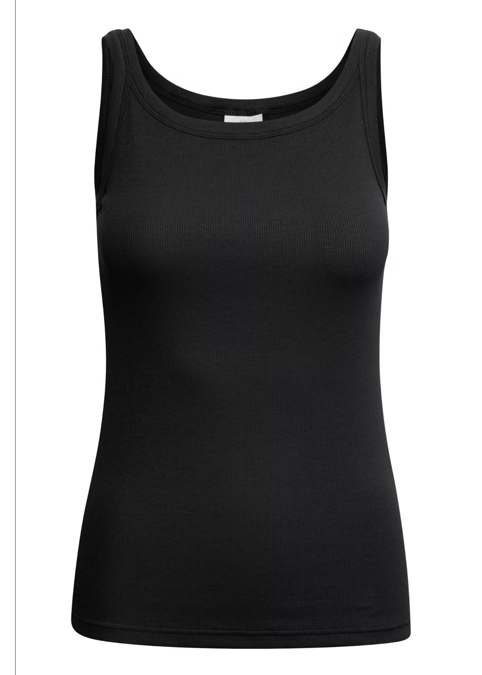 KAFFE KACARNA TANK TOP BLACK 10507348