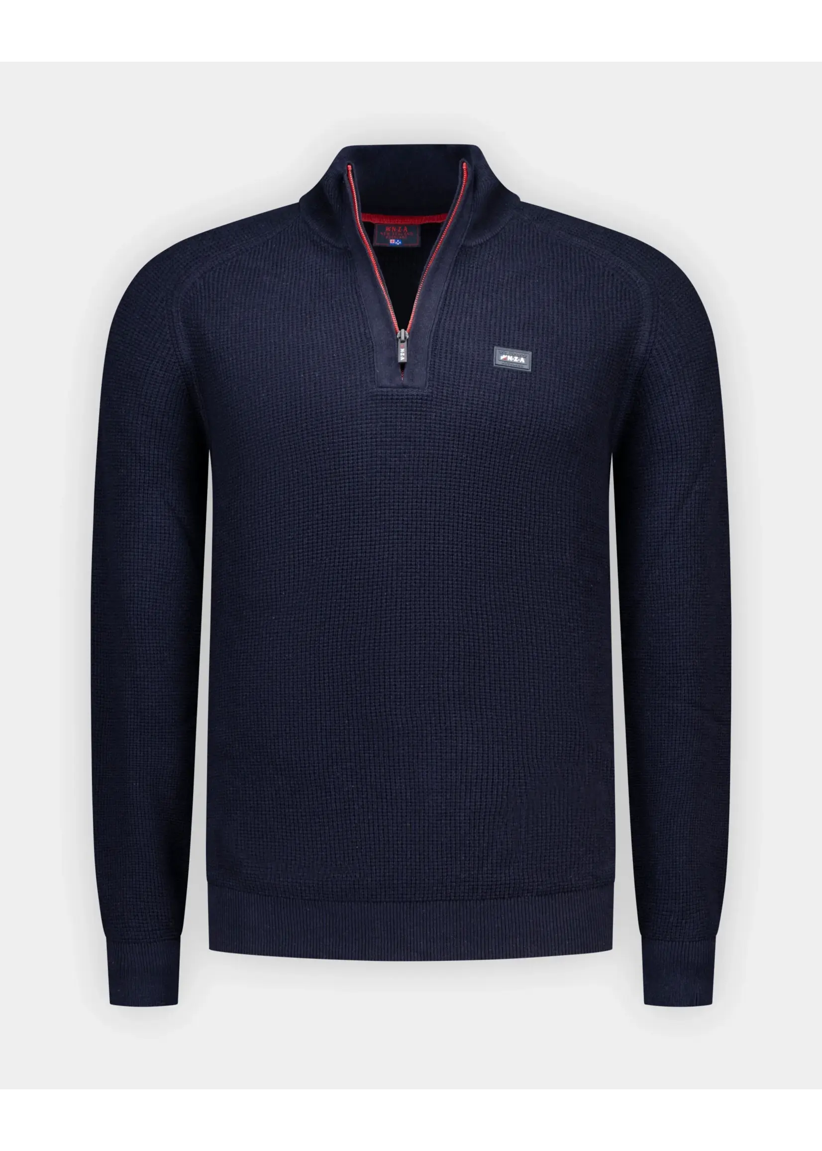 NEW ZEALAND AUCKLAND PULLOVER HALF ZIP OXFORD NAVY MELANGE 26GN491/2668