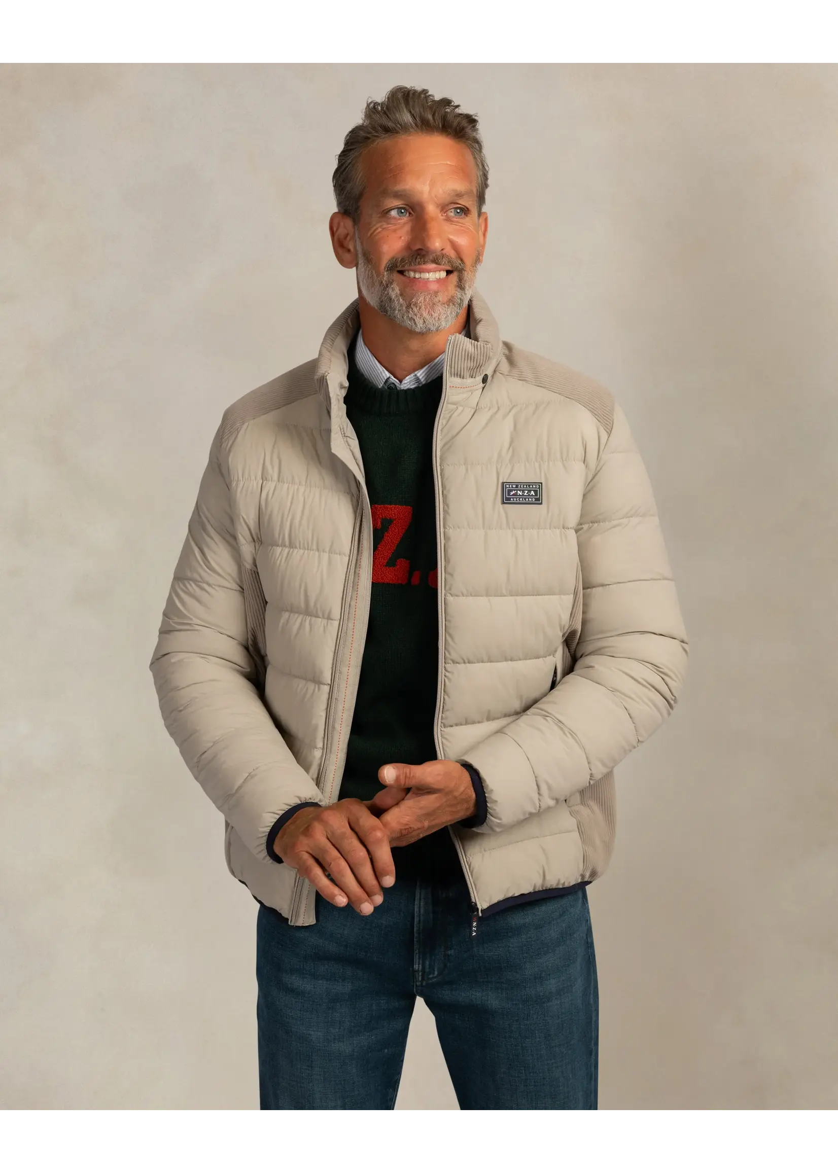 NEW ZEALAND AUCKLAND JACKET PADDED DARK HUNTER 26HN801/1791