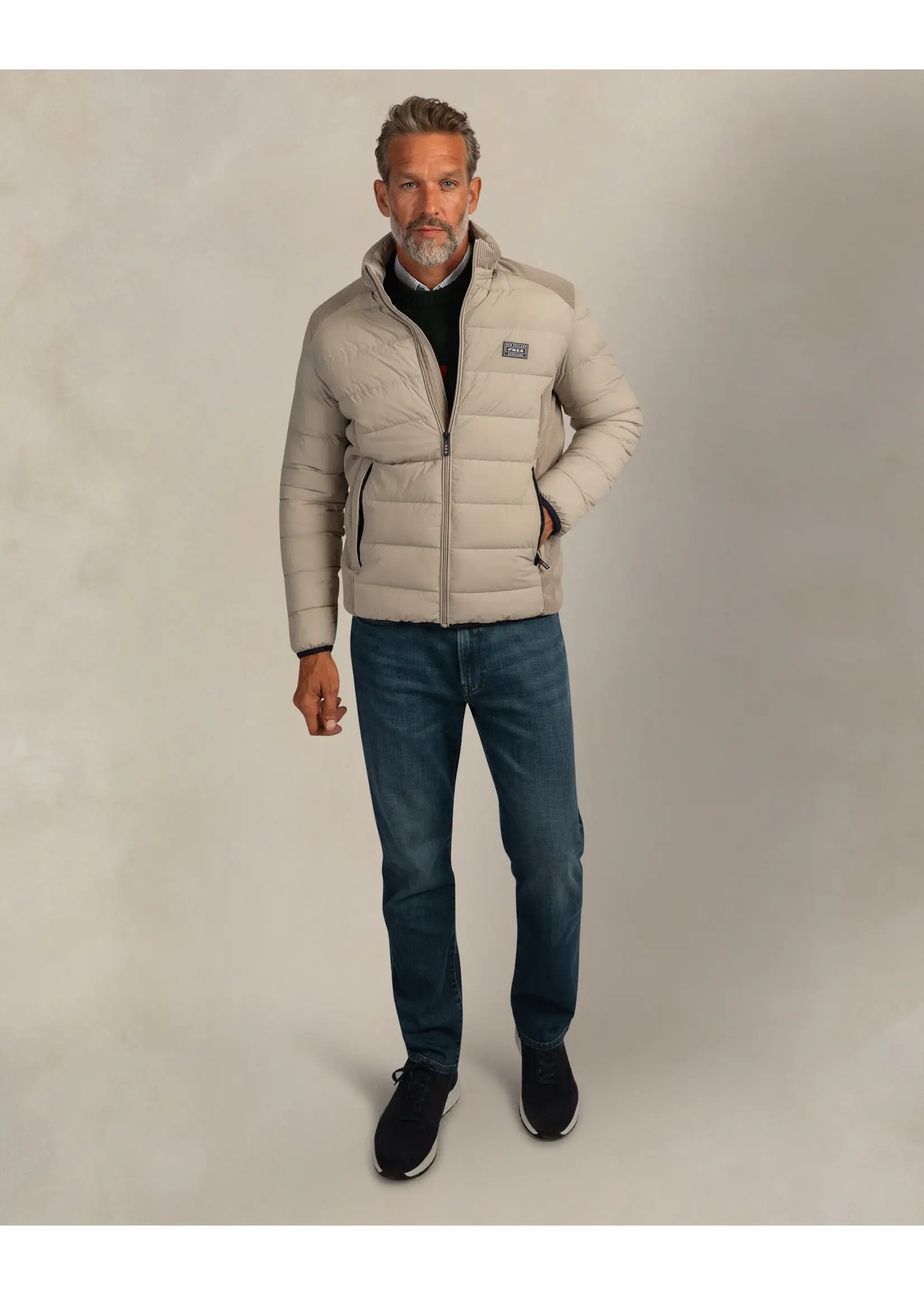 NEW ZEALAND AUCKLAND JACKET PADDED DARK HUNTER 26HN801/1791