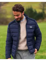 NEW ZEALAND AUCKLAND JACKET PADDED OXFORD NAVY