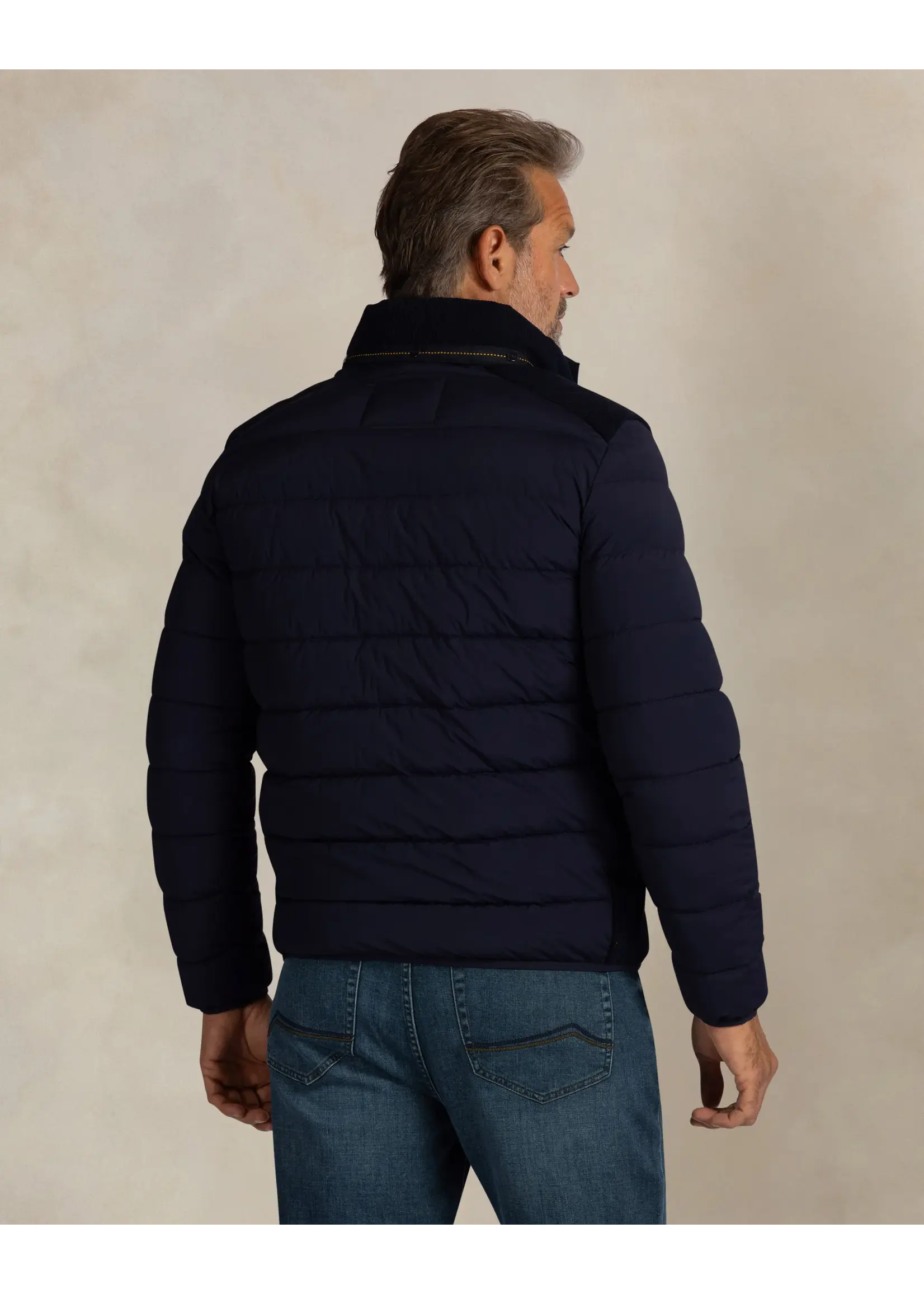NEW ZEALAND AUCKLAND JACKET PADDED OXFORD NAVY 26HN801/2664