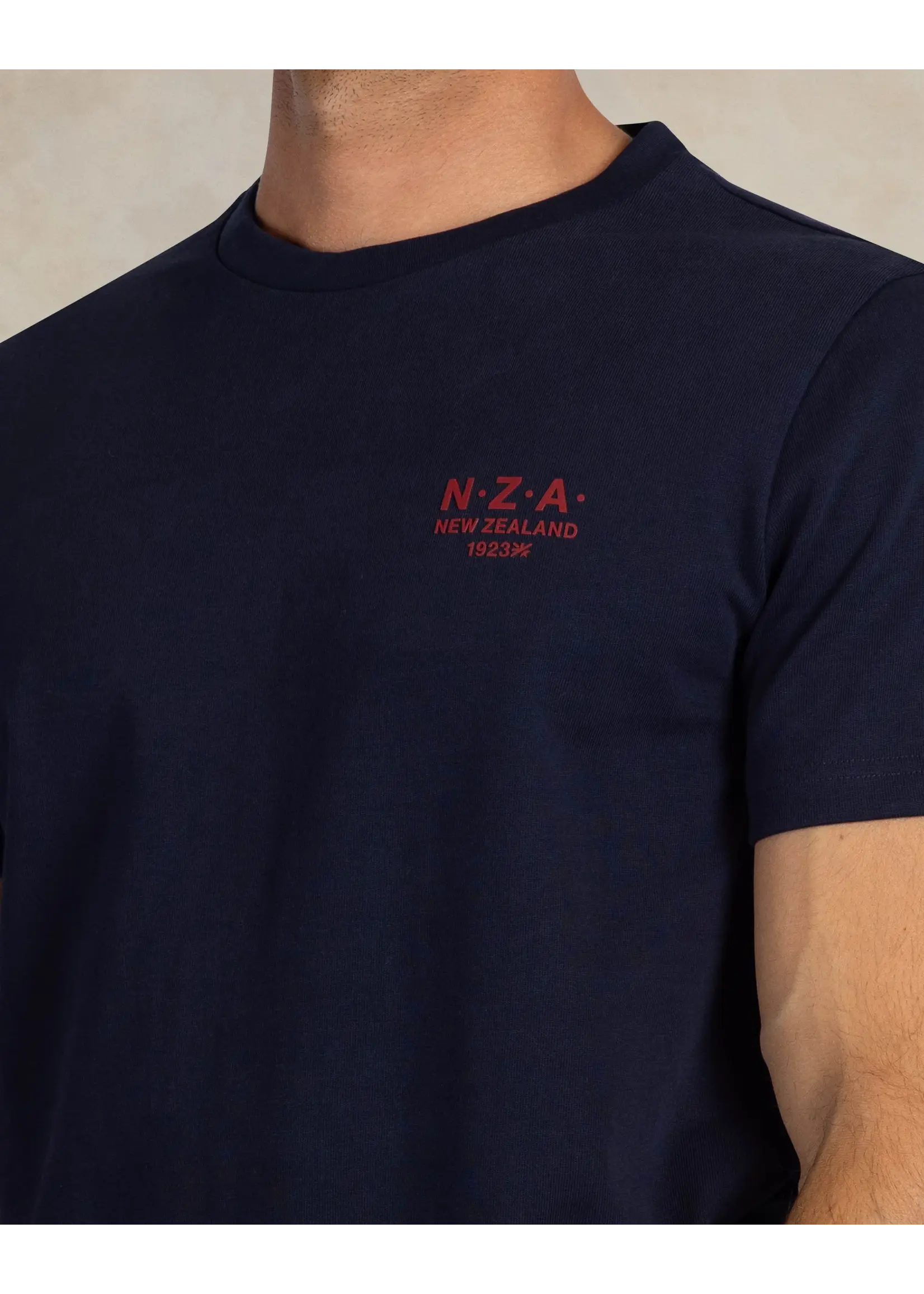 NEW ZEALAND AUCKLAND TEE ROUND NECK OXFORD NAVY 26GN710/2664