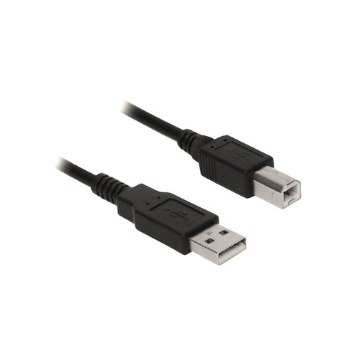 Ewent EC2403 USB-kabel 3 m USB 2.0 USB A USB B Zwart