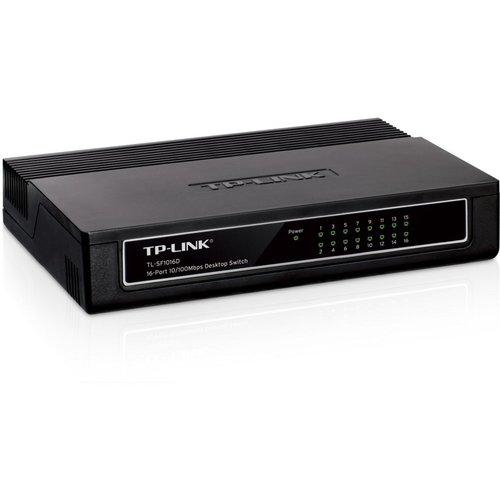 TP-Link TP-LINK TL-SF1016D Unmanaged Fast Ethernet (10/100) Wit