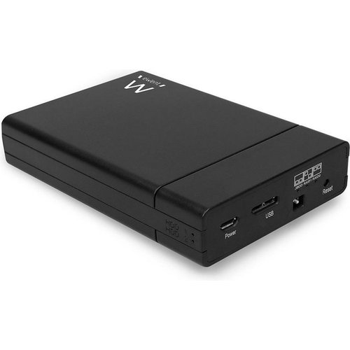 Ewent EW7043 behuizing voor opslagstations HDD-/SSD-behuizing Zwart 2.5"