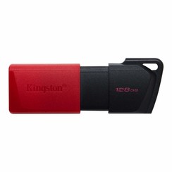 Technology DataTraveler Exodia M USB flash drive 128 GB USB Type-A 3.2 Gen 1 (3.1 Gen 1) Zwart, Rood