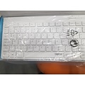 Rapoo 8100 Wireless Keyboard + Mouse Desktopset - White / AZERTY-BE