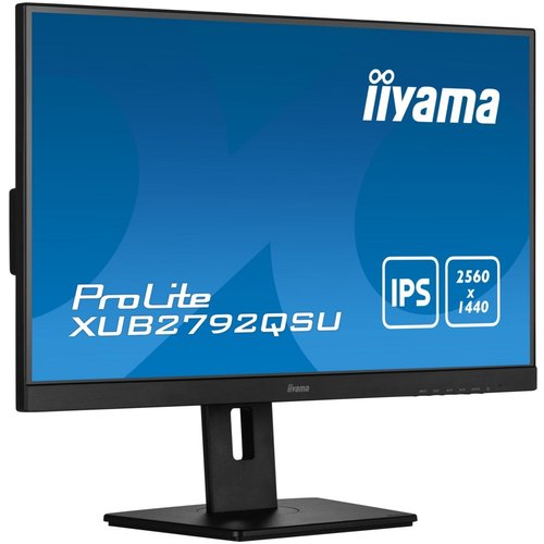 Iiyama iiyama XUB2792QSU-B5 computer monitor 68,6 cm (27") 2560 x 1440 Pixels Full HD LED Zwart