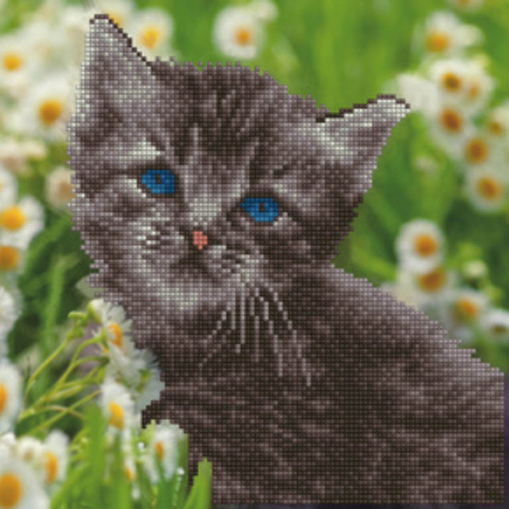 Diamond Dotz Diamond Painting - Leisure Art - Kitten