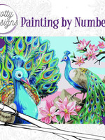 Dotty Designs Dotty Design - Painting by Numbers - Peacock