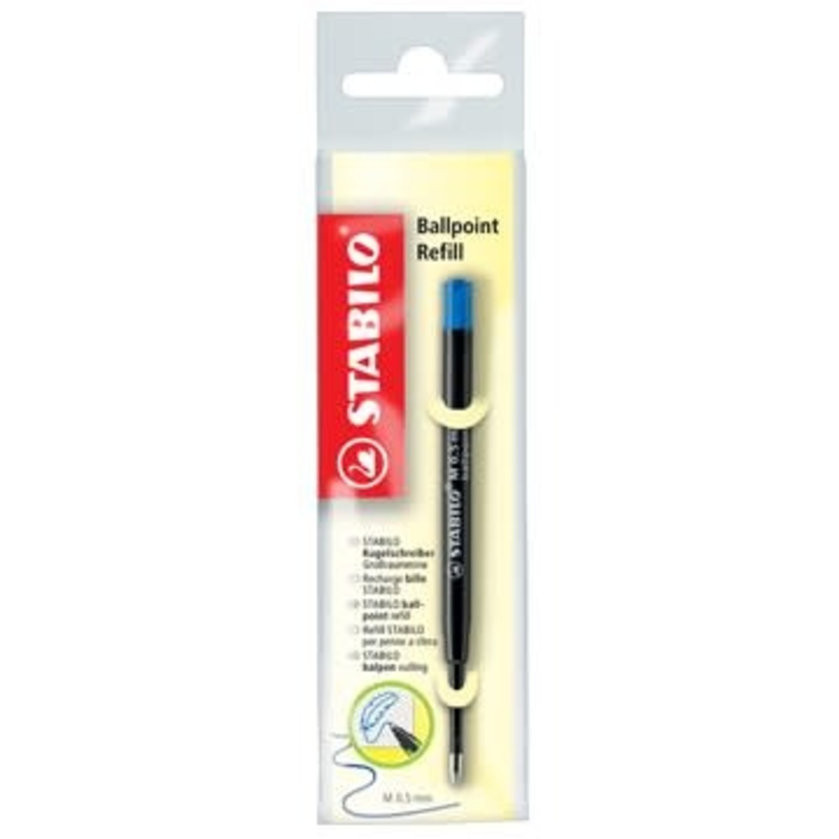 Stabilo Stabilo - Ballpoint Refill (Blauw)