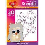 Hearty Crafts Hearty Crafts - Stencils Uilendoos