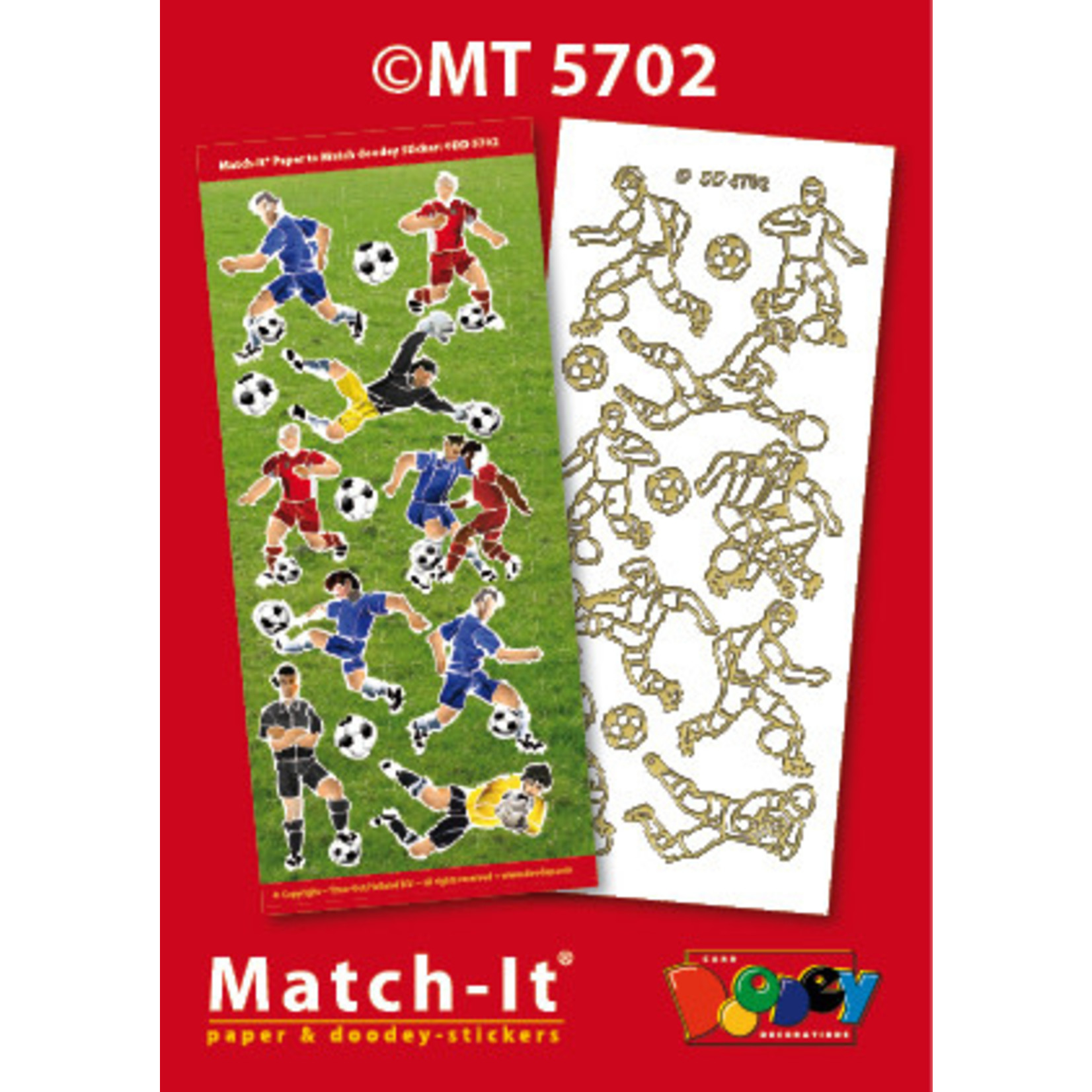 Doodey Match It - Voetbal