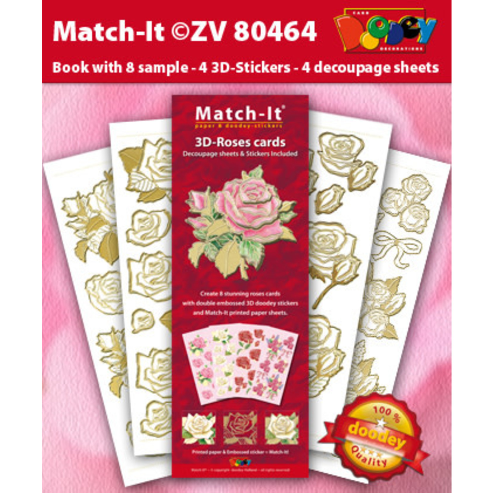 Doodey Match it - 3D Rozen