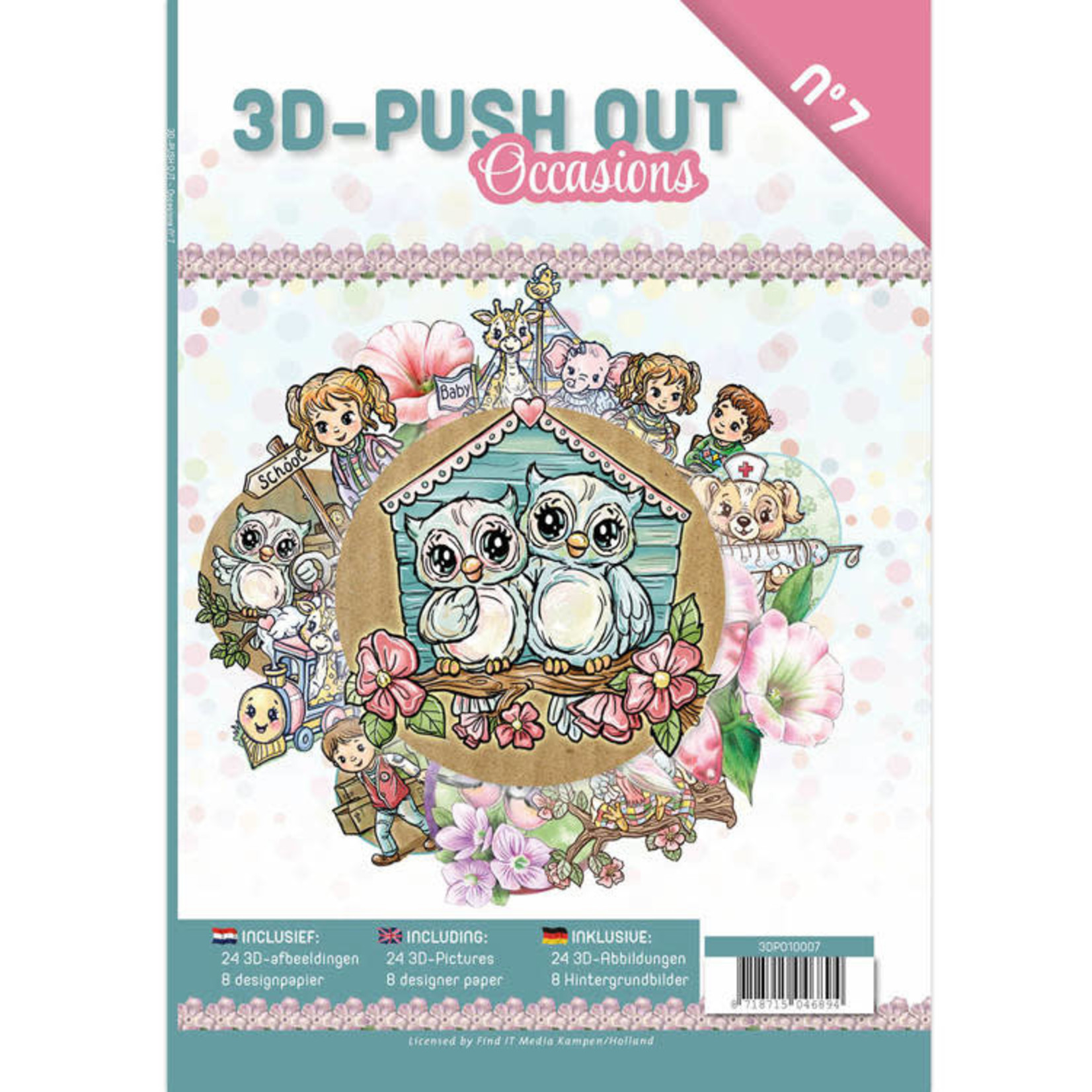 find it 3D Push Out Book - Occasions