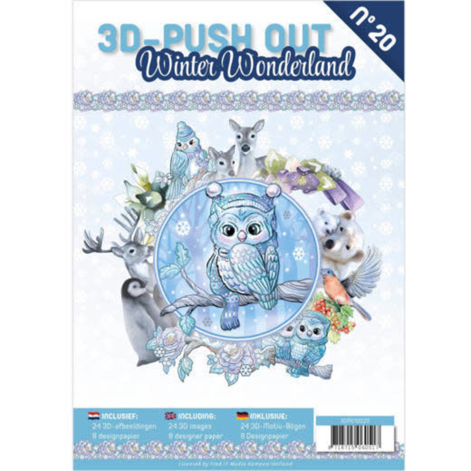 find it 3D Pushout Book - Winter Wonderland