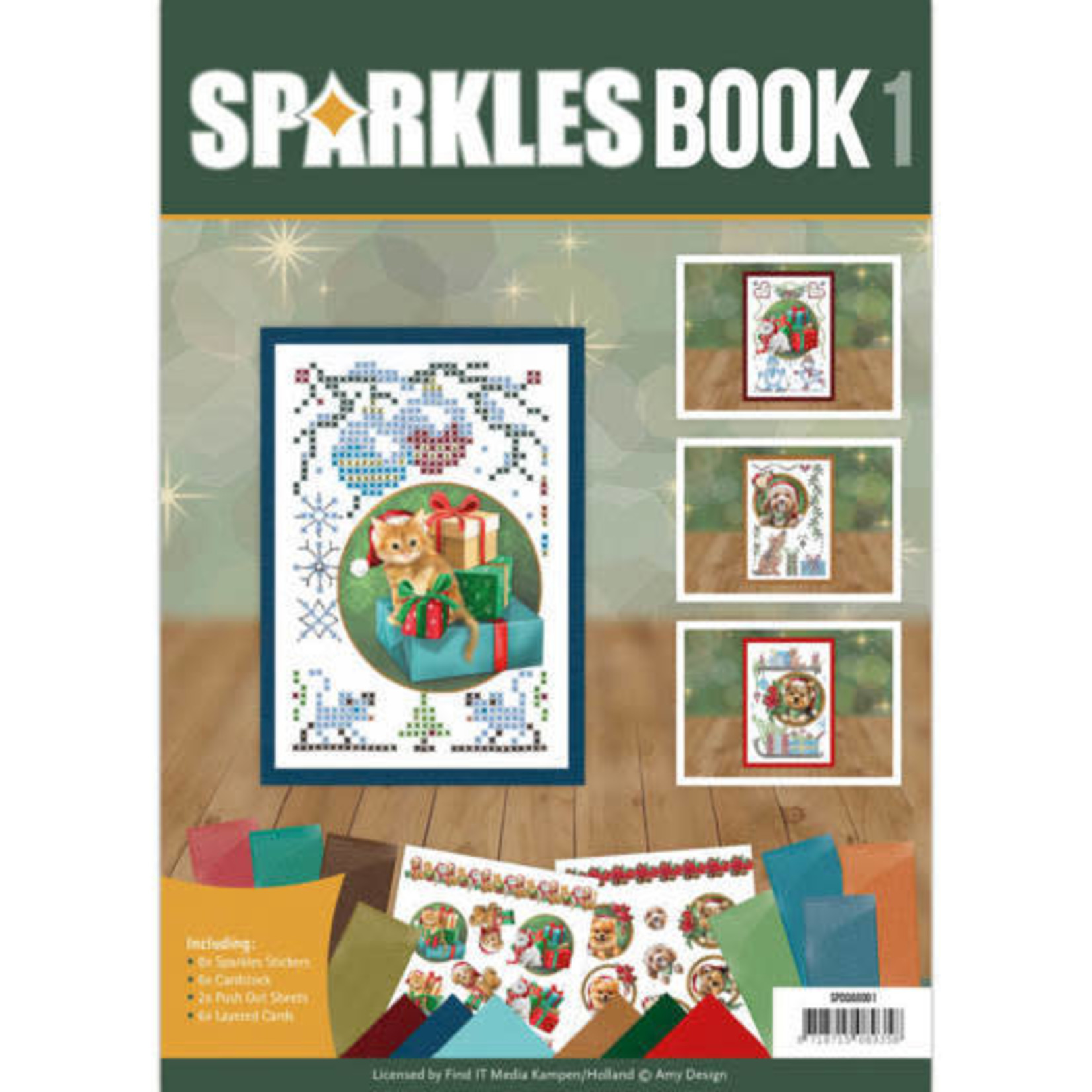 Find It Media Sparkles Book A6 - Dieren