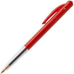 Bic Balpen - medium 1.0mm - Rood