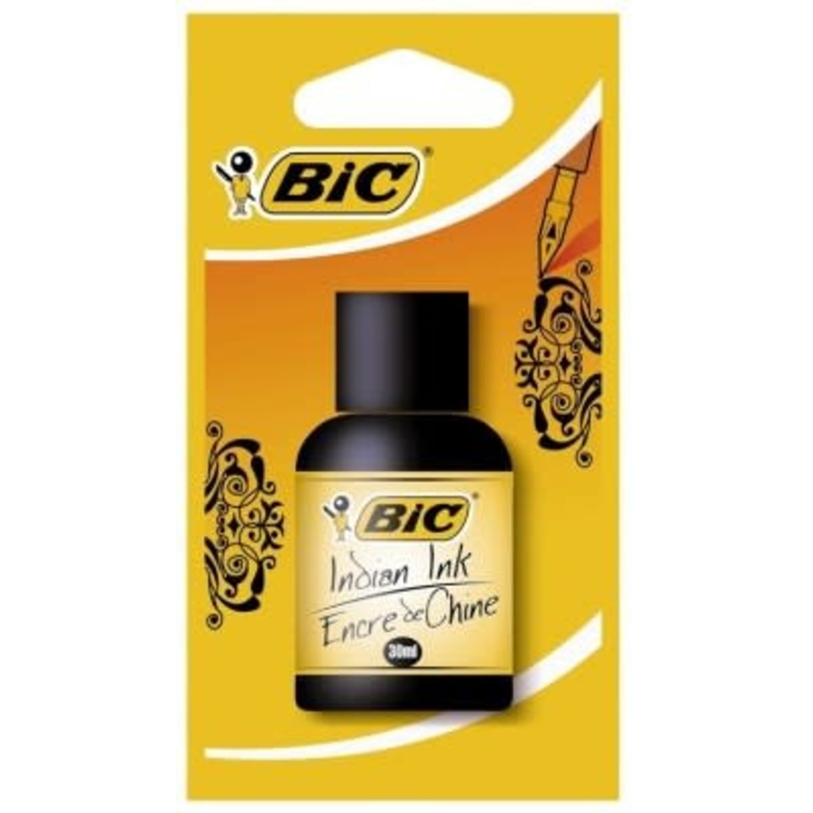 Bic Oost-Indische inkt, 30ml - Zwart