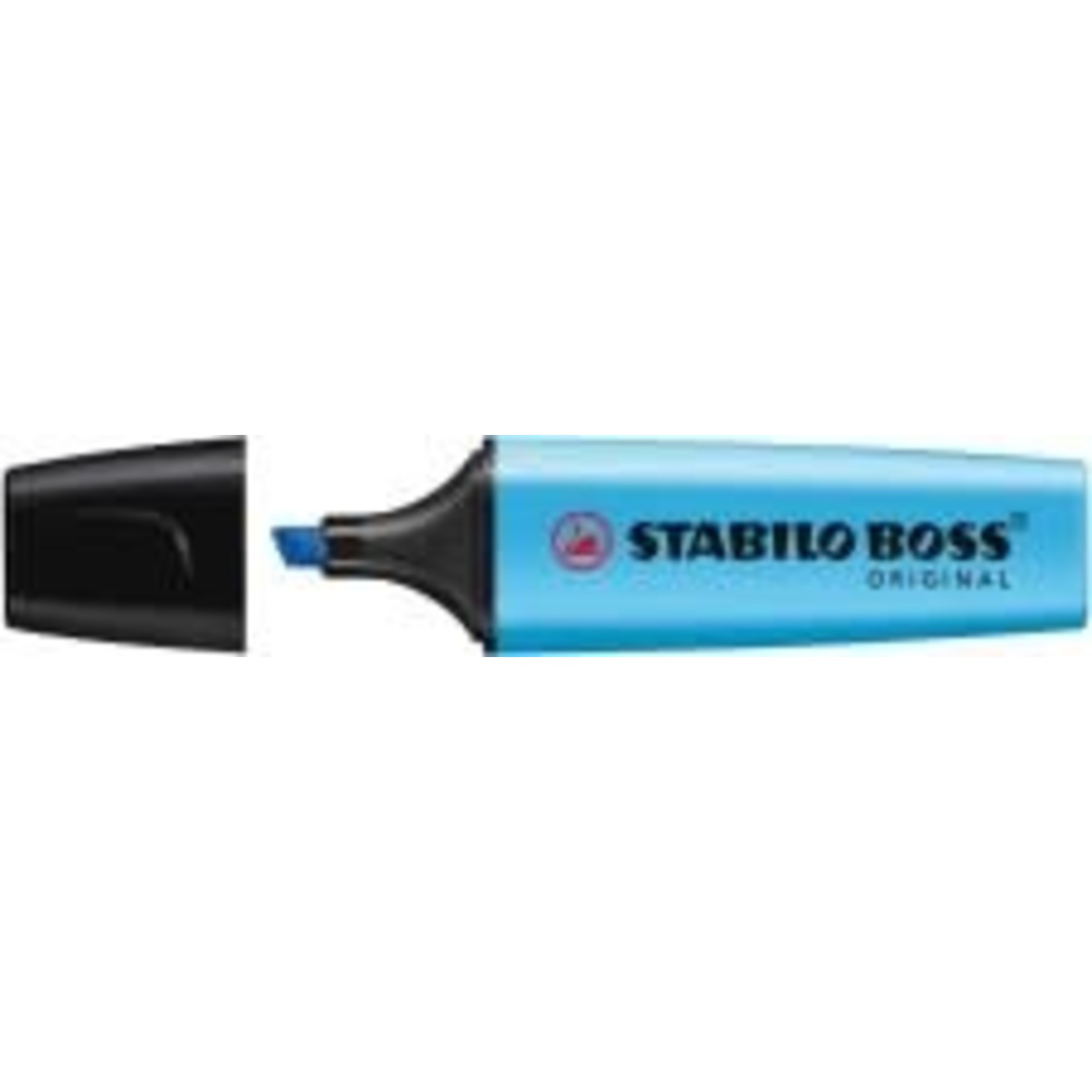 Stabilo Overlijner "Boss Original" schuine punt, 2-5mm - Blauw