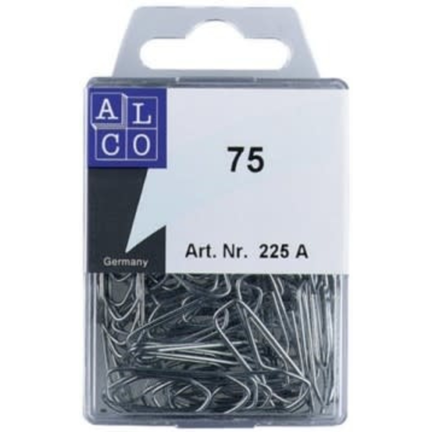 Alco Papierklemmen 32mm, ophangdoosje met 75 stuks