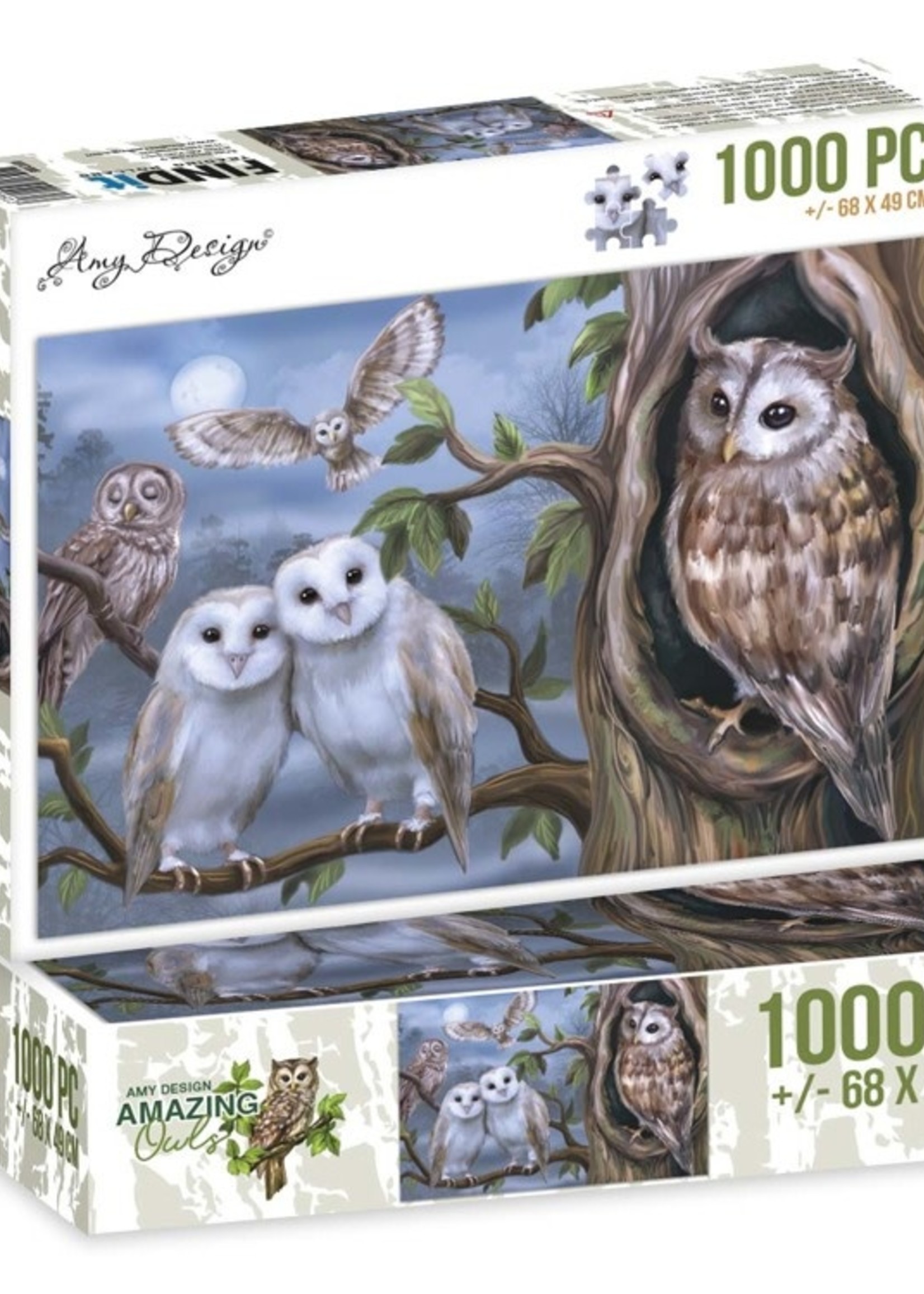Find It Media Amy Design - Amazing Owls - 1000st