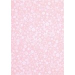 Creotime Designpapier Roze Met Zilverkleurig Motief - A4 - 80 gr