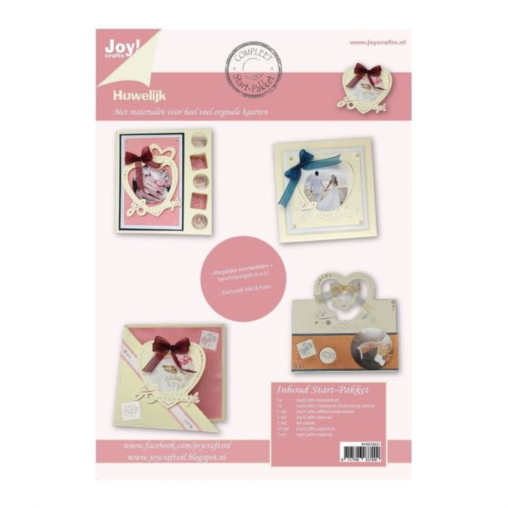 Joy Crafts! Starter Cardkit "Huwelijk"