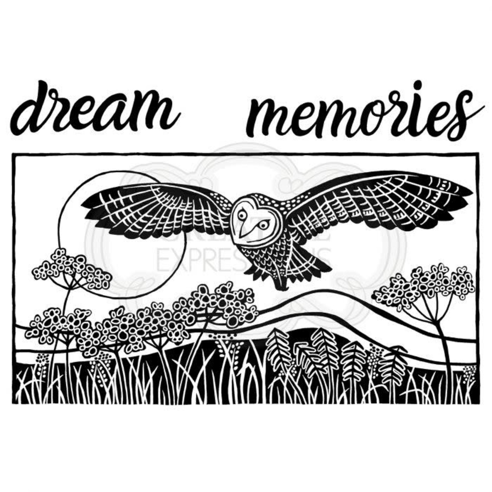Woodware Clear Stamp - Dream / Memories