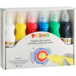 Primo Plakkaatverf "Tempera" set van 6x 75ml, ready-mix - Assortie