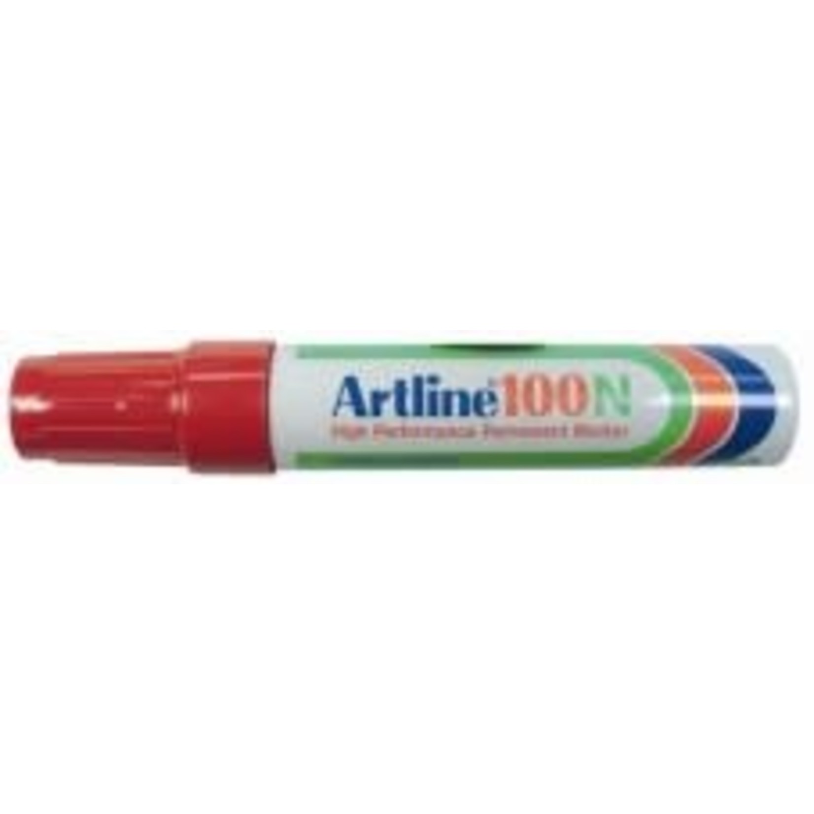 artline Permanente Marker "100N" schuine punt, 7.5-12mm - Rood