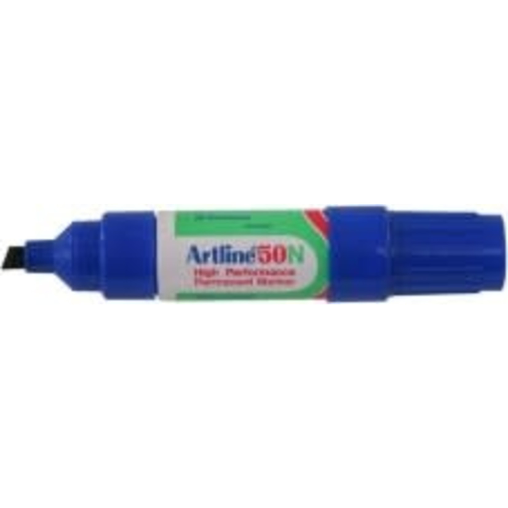 artline Permanente Marker "50N" schuine punt, 3.0-6.0mm - Blauw