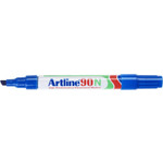 artline Permanente Marker "90N" schuine punt, 2.0-5.0mm - Blauw