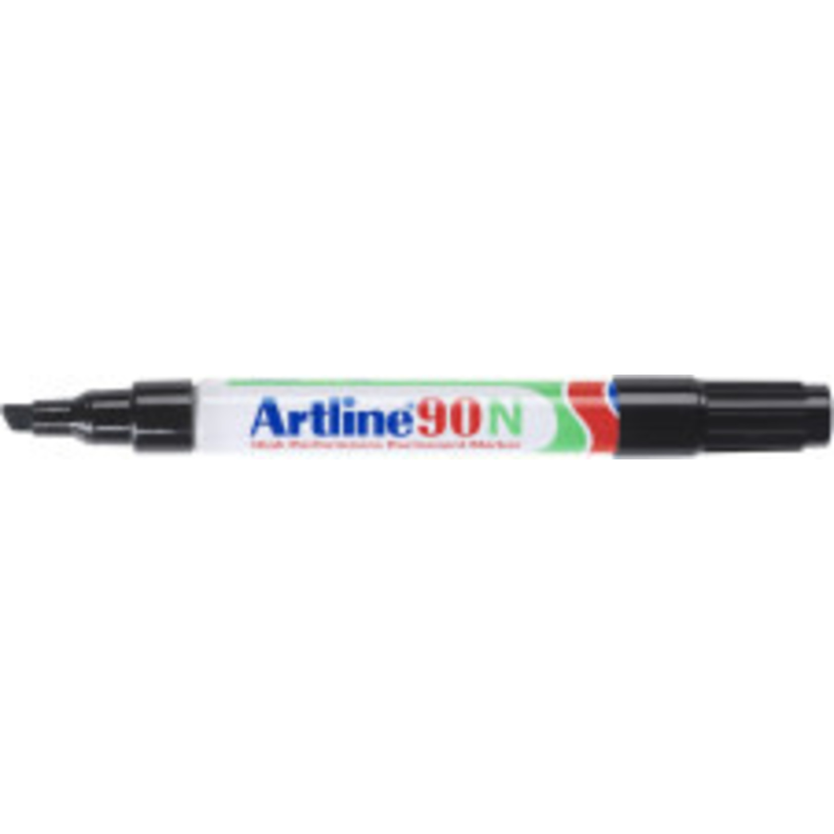 artline Permanente Marker "90N" schuine punt, 2.0-5.0mm - Zwart