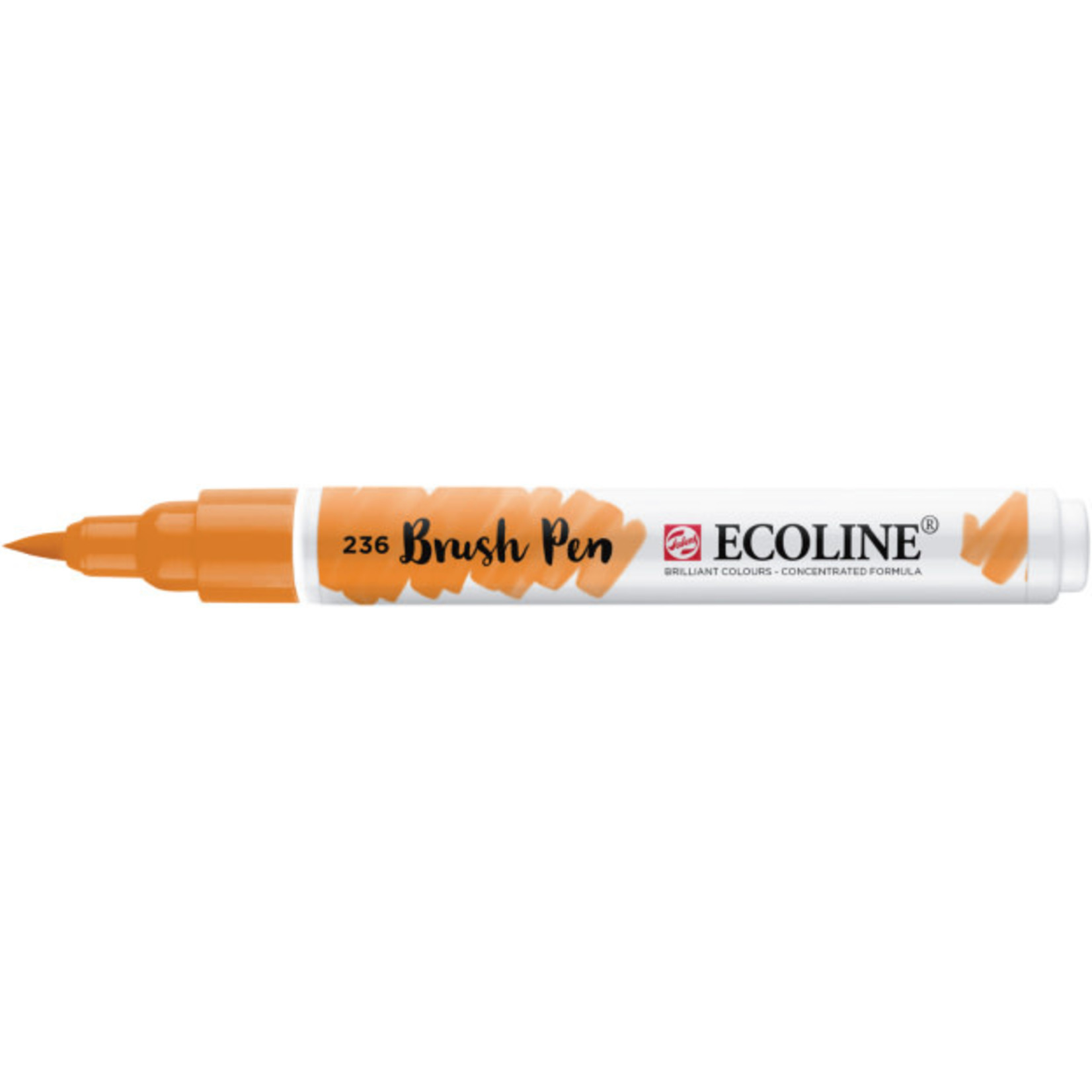 Talens Brush Pen "Ecoline" waterverf - Light Orange n° 236