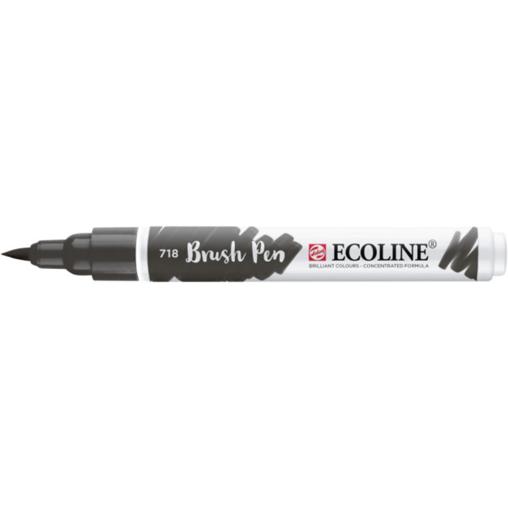 Talens Brush Pen "Ecoline" waterverf - Warm Grey n° 718