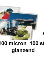 Acco Lamineerhoes Gbc A4 100 Micron glanzend (100 stuks)