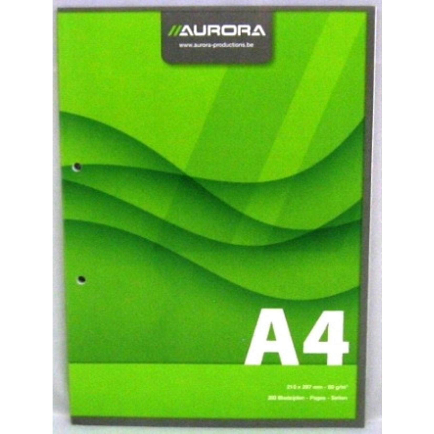 Aurora Cursusblok Gelijnd 200pg (70gr)