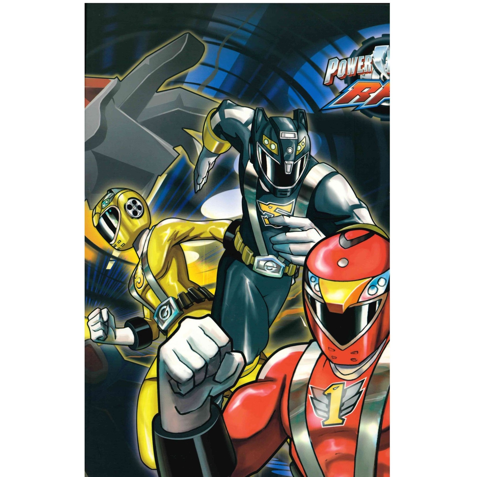 Valiant Power Rangers - A4 Ringmap 2 Ringen - 5cm