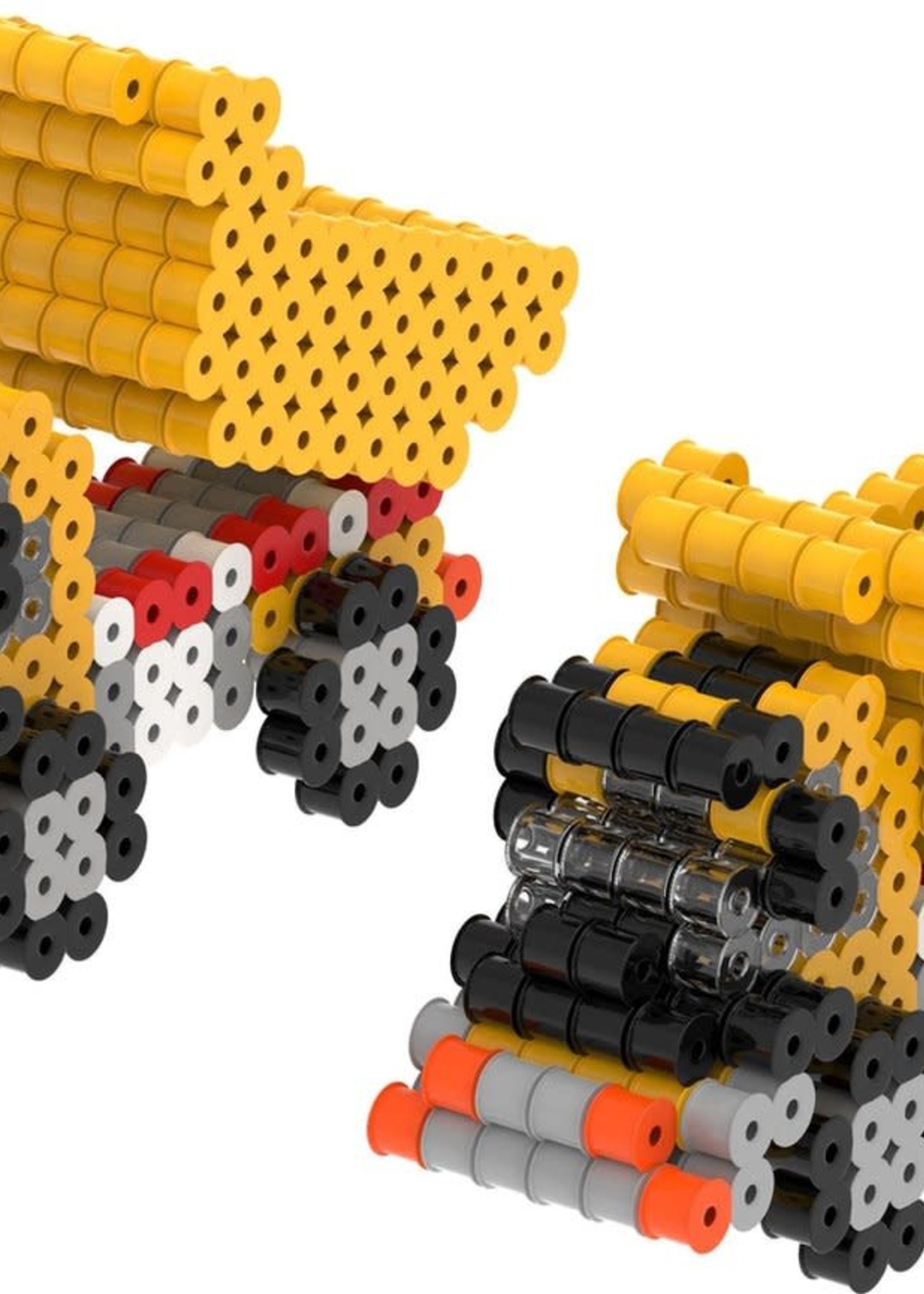 graine creative Perlou 3D Strijkkralen Kit - Vuilniswagen