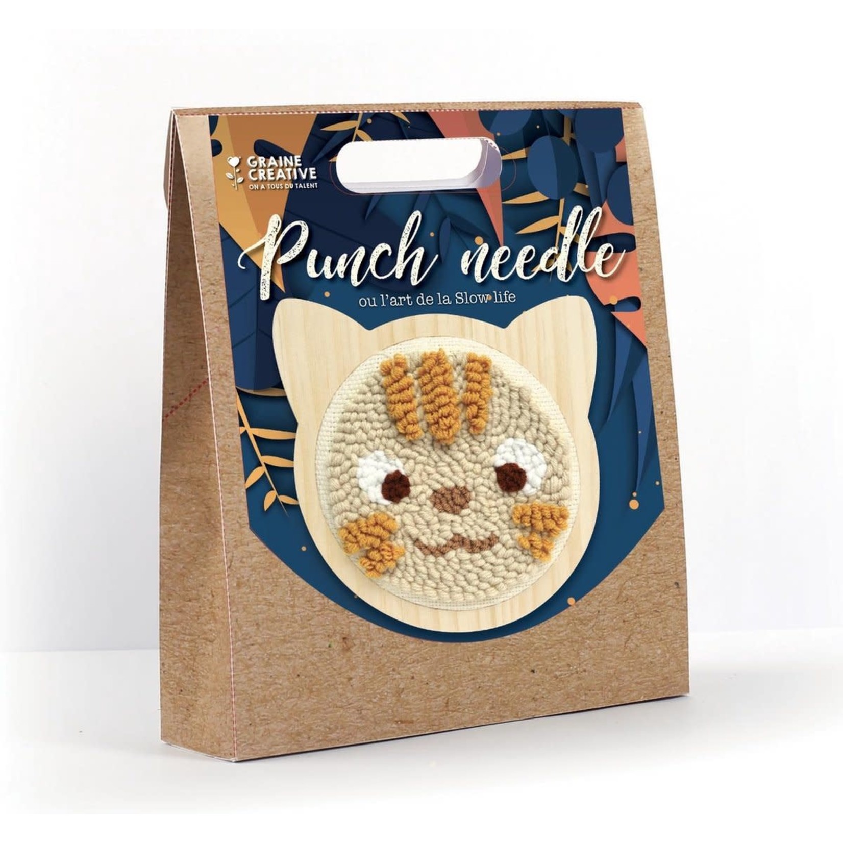 graine creative Punch Needle set Ø 150 mm - Kat